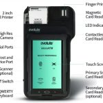 LEP-273-A3 /LEOPARD with Battery Operated Bluetooth Tablet Sagem CBMe3_UCO Bank with 1 year warranty